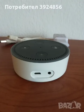 Amazon Echo Dot 2nd смарт колонка-гласов асистент, снимка 3 - Слушалки и портативни колонки - 47573598