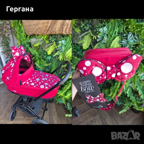 Количка Cybex Priam 4 Lux Jeremy Scott Petticoat Red, снимка 3 - Детски колички - 56156493