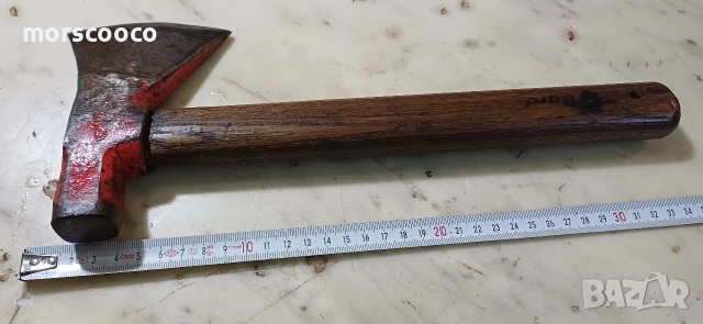 Стара пожарникарска брадва топор , снимка 3 - Антикварни и старинни предмети - 52645780
