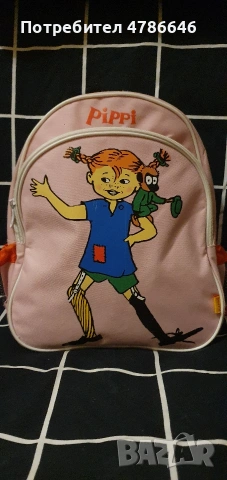 Роничка чанта Пипи Дългото Чорапче, снимка 2 - Раници - 54128712
