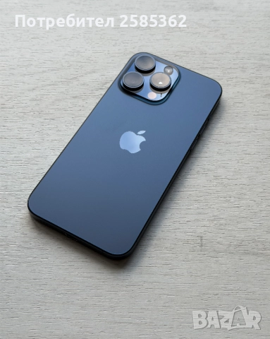 iPhone 15 Pro Max 256 Gb Blue Titanium, снимка 5 - Apple iPhone - 52965227