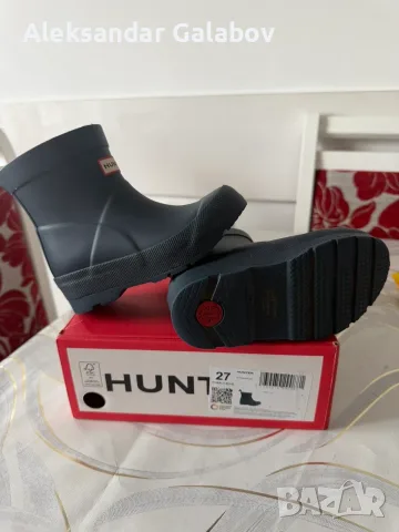Гумени ботушки HUNTER 27 номер.като нови, снимка 2 - Детски боти и ботуши - 56211442
