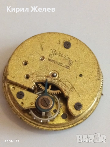 Три стари механизми за механичен часовник за части КОЛЕКЦИЯ 29626, снимка 5 - Антикварни и старинни предмети - 54144302