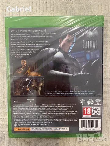 Нова! Batman The Telltale Series Xbox One, снимка 3 - Игри за Xbox - 49243030