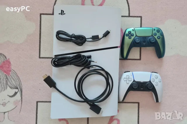 Sony Playstation 5 Digital edition + 2 контролера и кутия, снимка 11 - PlayStation конзоли - 55877111