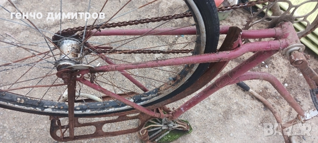 стара рамка от колело балкан, снимка 4 - Части за велосипеди - 52306968
