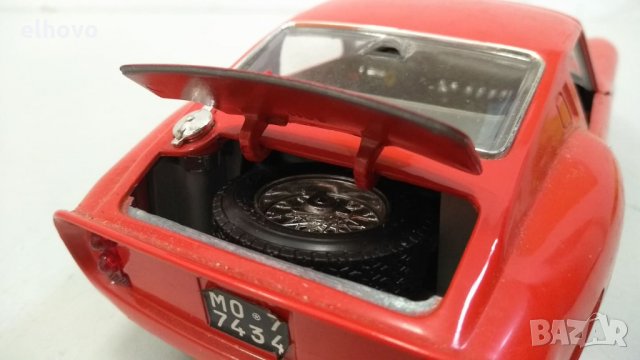 Метална количка Ferrari GTO(1962) Burago 1:18, снимка 3 - Колекции - 34366490