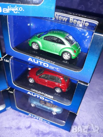 BMW PORSCHE CHEVROLET CHRYSLER VOLKSWAGEN  1.64 AUTOART  , снимка 6 - Колекции - 36920821