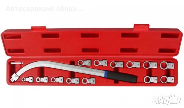 Ключ със сменяеми накрайници за ремъчни ролки Комплекта включва 15 бр , снимка 2 - Други инструменти - 36653318