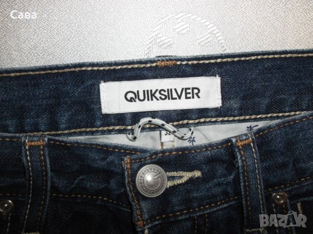 Къси дънки и риза QUIKSILVER   мъжки,М-Л, снимка 2 - Ризи - 29710749