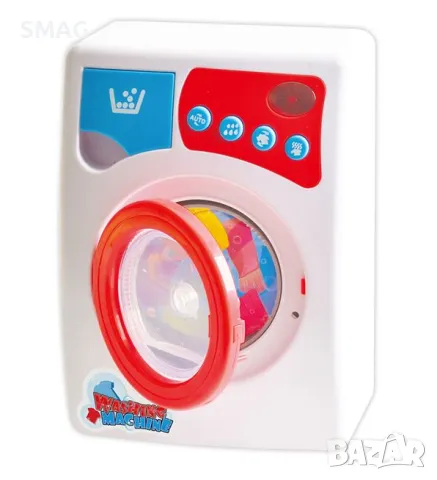 Бяла детска пералня със светлина, звук и движение на барабана S_1220793
