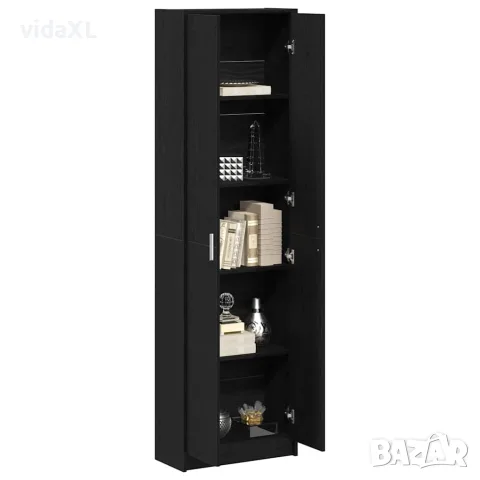 vidaXL Гардероб Черния дъб 55 x 25 x 189 см Инженерна дървесина, снимка 3 - Гардероби - 56147048