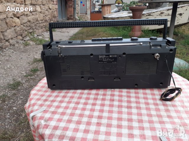 Стар радиокасетофон Panasonic #2, снимка 3 - Други ценни предмети - 30046126