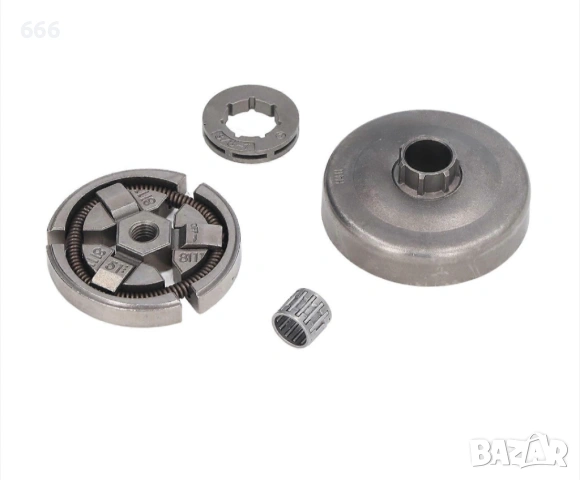 Комплект зъбно колело на съединителя 7 зъба с лагер за HUSQVARNA 55 51 50, 3/8-7, снимка 4 - Градинска техника - 54084277