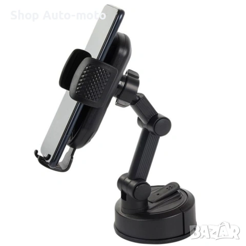 Универсална стойка за телефон-за предно стъкло и табло, снимка 2 - Аксесоари и консумативи - 54093785