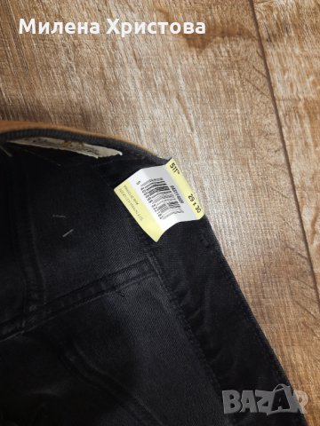 Намалена цена 48лв  W29 L30 LEVI'S 511 Slim   мъжки дънки, снимка 6 - Дънки - 34510202