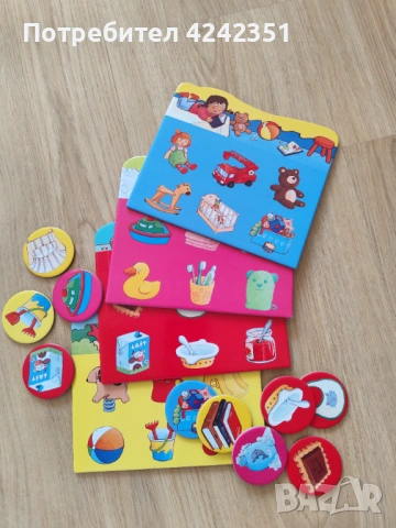 Образователна лото игра Djeco - къщата, снимка 2 - Образователни игри - 53298293