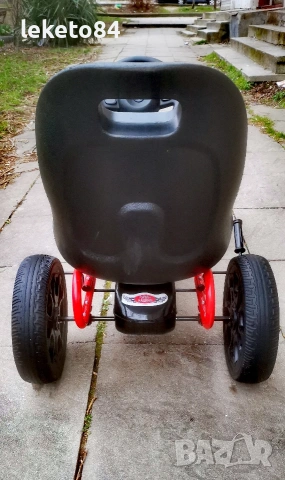 Картинг Abarth Pedal Go Kart с меки EVA гуми, снимка 5 - Детски велосипеди, триколки и коли - 53913111