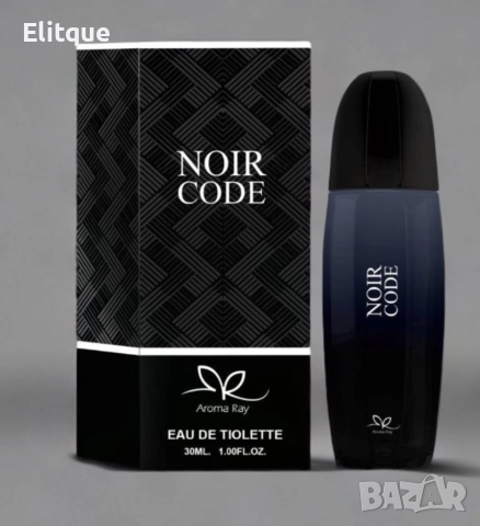 Тоалетна вода за мъже Noir Code Eau De Tiolette, снимка 6 - Мъжки парфюми - 52862751