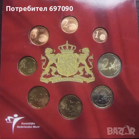 Евро сет - Нидерландия - 2004 - UNC, снимка 2 - Нумизматика и бонистика - 49741895