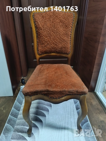 Виенски тапицирани столове, масивен бук 