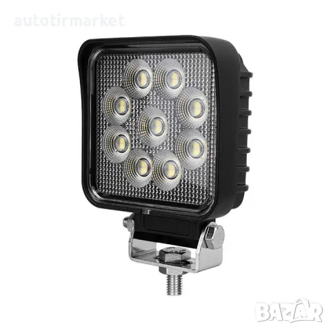 LED Халоген/работна лампа 27W 12/24V – 40мм – T476