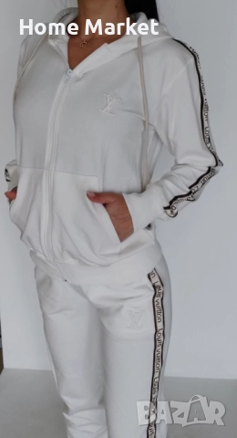 Дамски екип Внос от Турция Доставка до 3 дни с преглед и тест Материята е памук и еластан. Логото е , снимка 8 - Спортни екипи - 51617377