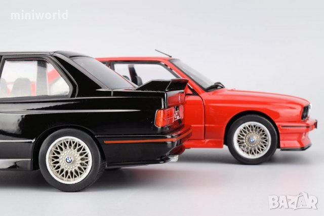 SOLIDO BMW E30 M3 Sport Evolution - мащаб 1:18 на Solido моделите са нови в кутия, снимка 5 - Колекции - 30551050