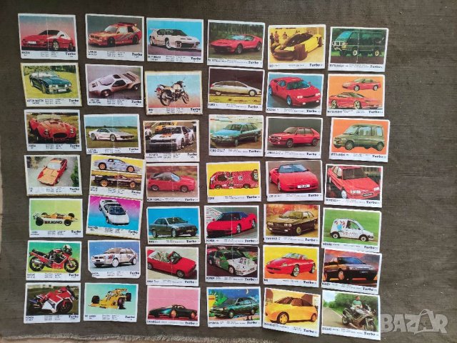 Продавам картинки от дъвки Турбо и Турбо Кент , снимка 2 - Колекции - 34104929