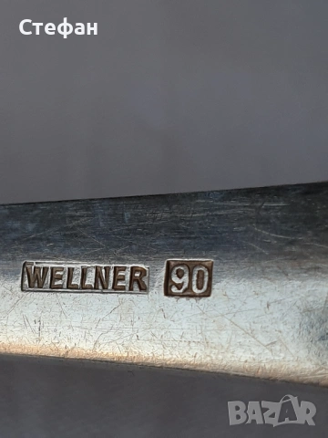 Комплект посребрени лъжици, снимка 8 - Антикварни и старинни предмети - 54268762