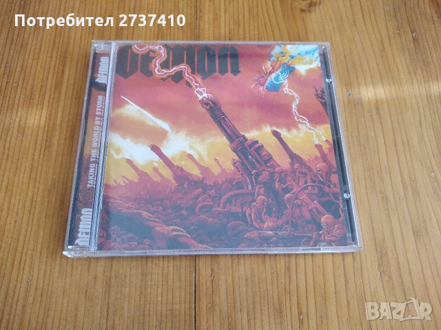 DEMON - TAKING THE WORLD BY STORM 8лв матричен диск, снимка 1 - CD дискове - 35303556