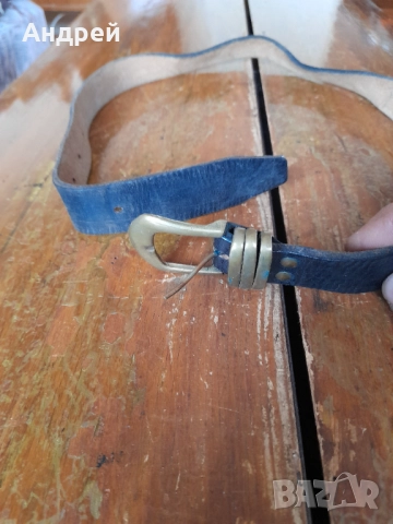 Стар кожен колан #11, снимка 2 - Други ценни предмети - 52939972