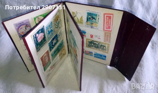 Албум с марки. 6 листа , снимка 1
