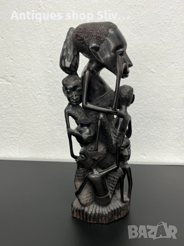 Африканска скулптура - Дървото на живота. №5120, снимка 7 - Колекции - 44510689