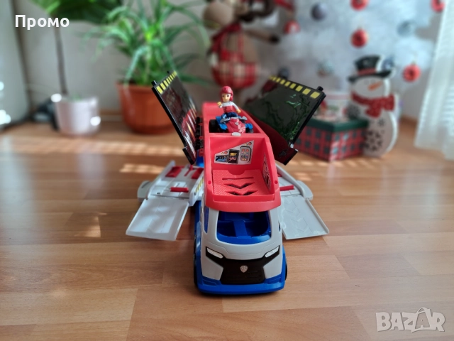 PAW PATROL Камион Paw Patroller с 2 рампи + подарък!, снимка 6 - Коли, камиони, мотори, писти - 52919914