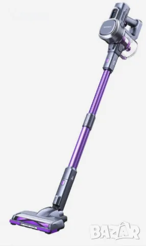 Безжична вертикална прахосмукачка Lubluelu 202, 220 W, HEPA филтър, Лилав, снимка 2 - Прахосмукачки - 49891951