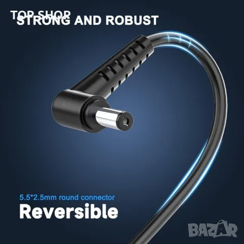 Зарядно за лаптоп Asus 120W 19V 6.32A, ADP-120ZB G53 G60 N550 N56VZ Q550 GL551 N46 N76VZ N55SF, снимка 6 - Захранвания и кутии - 49500136