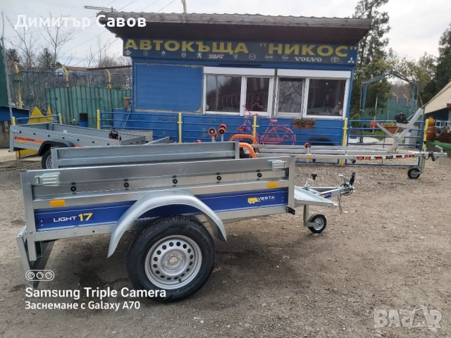 Туристическо, самосвално ремарке VESTA LIGHT 17, снимка 8 - Ремаркета - 52212081