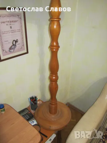 Лампион с красива червена шапка 2, снимка 3 - Лампиони - 48772448