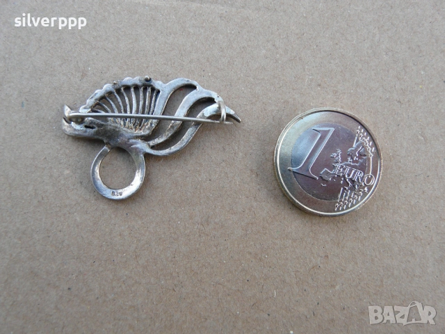  Сребърна брошка - 5 , снимка 2 - Други - 53044755
