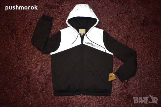 Adidas NEO Reflective Mens Jacket, снимка 8 - Якета - 31459195