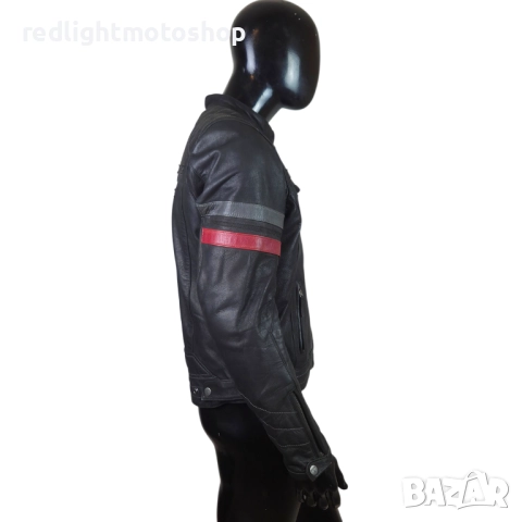 5379 | High Way | Мъжко кожено мото яке | 52 | 350 лв, снимка 2 - Аксесоари и консумативи - 52418994