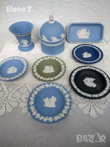 Wedgwood Jasperware съдове и рядка кутийка