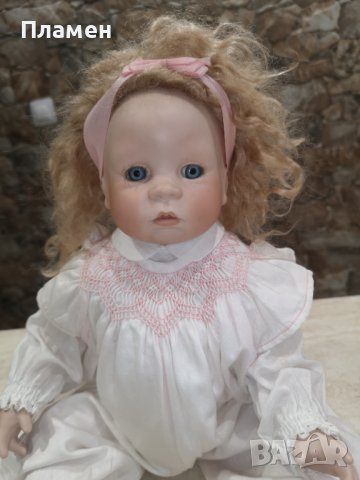 Колекционерска кукла порцелан, снимка 2 - Колекции - 40850342