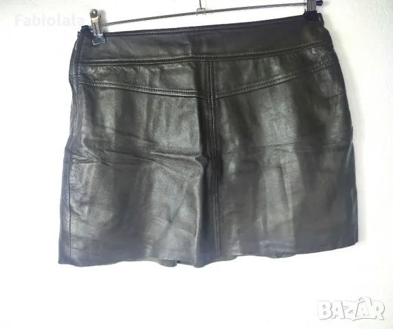 Esprit leather skirt EU 38, снимка 3 - Поли - 47557691