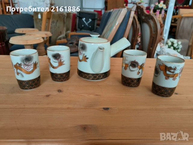 Малко чайниче с 4 чашки