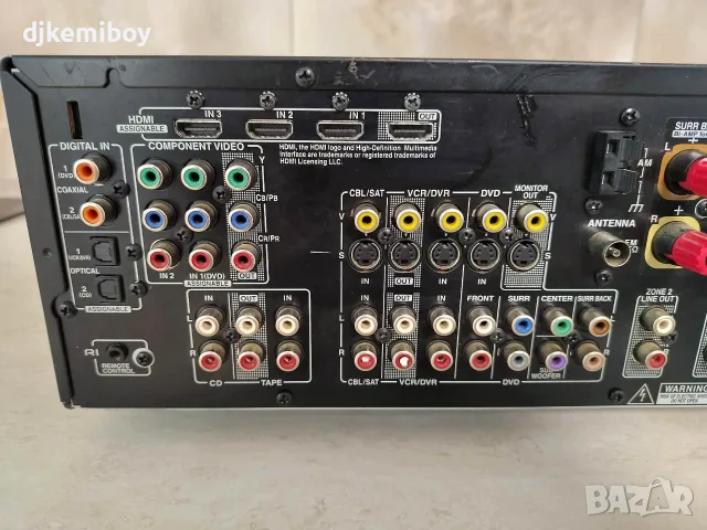 Onkyo TX-SR506 Audio Video Receiver, снимка 6 - Ресийвъри, усилватели, смесителни пултове - 55976500
