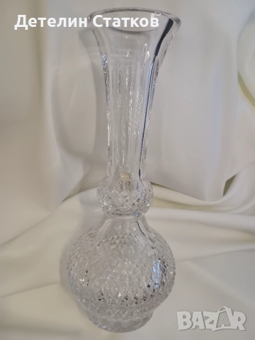 Кристална масивна ваза, снимка 4 - Декорация за дома - 52044565