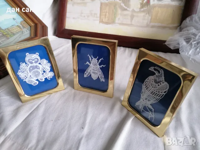 лотове Белгия сувенир ръчна изработка дантели 70те, снимка 4 - Колекции - 48210978