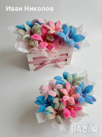 Ръчно изработени цветя